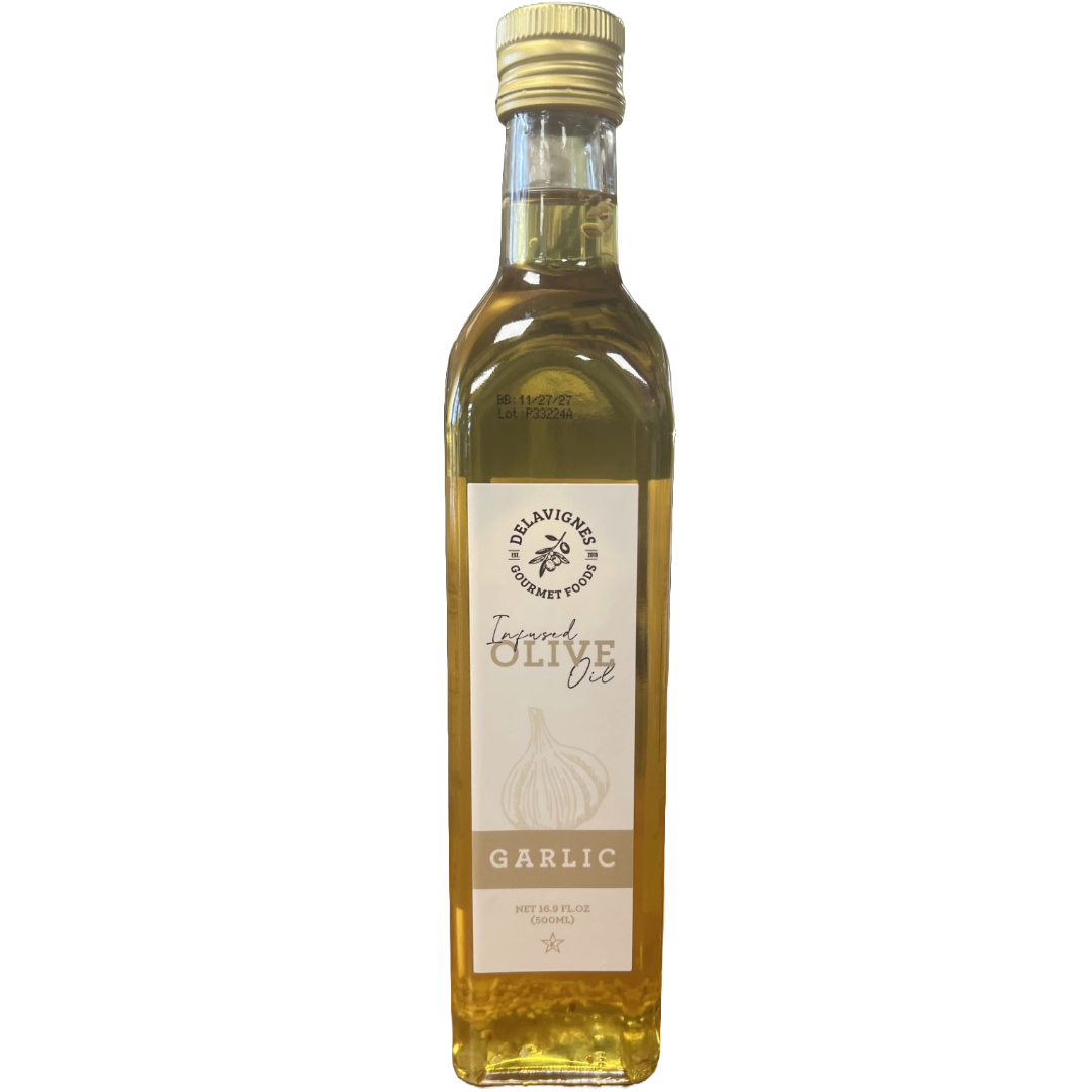 Delavignes Garlic Infused Olive Oil 16.9 fl oz
