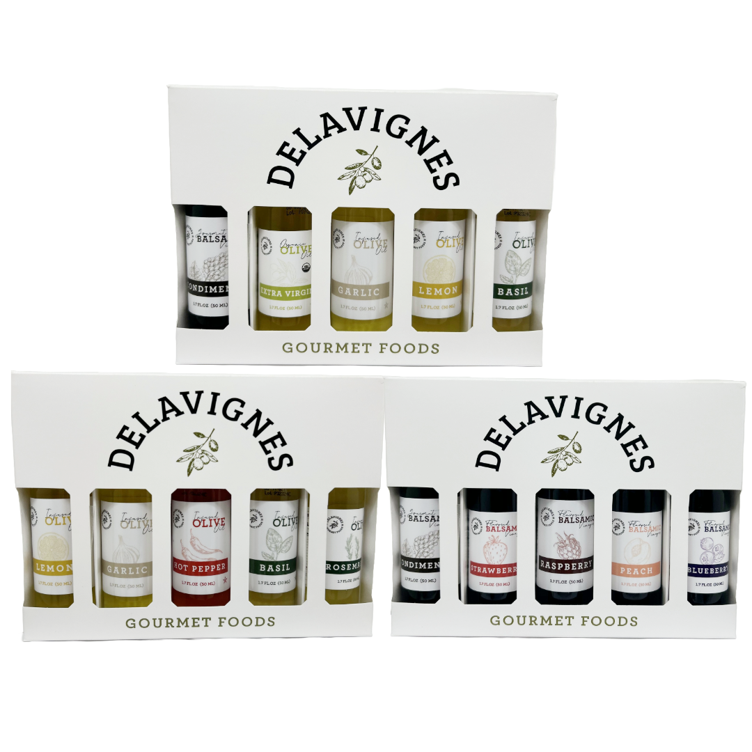 Five Set Gift Boxes – Wholesale Delavignes Gourmet & The Olive Oil Five Set Gift Boxes – Wholesale Delavignes Gourmet & The Olive Oil