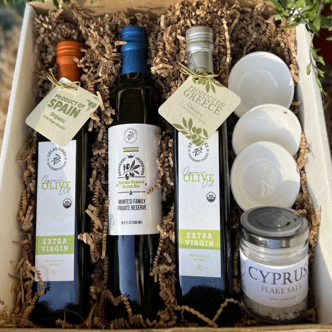 Five Set Gift Boxes – Wholesale Delavignes Gourmet & The Olive Oil Five Set Gift Boxes – Wholesale Delavignes Gourmet & The Olive Oil